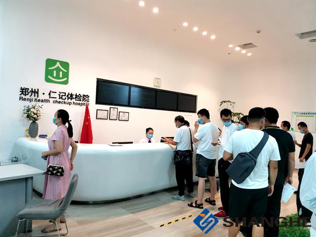 888集团科技身高体重秤用于体检中心